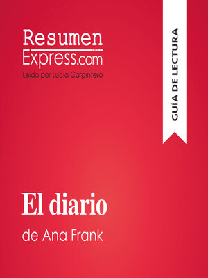 cover image of El diario de Ana Frank (Guía de lectura)